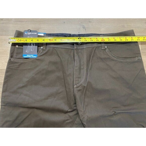Kuhl Free Rydr Mens 42x30 Dark Khaki Vintage Patina Dye Nearly New - Picture 5 of 12